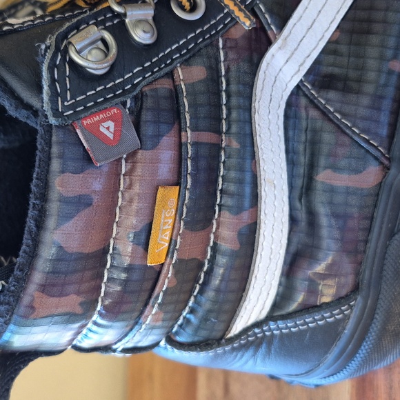 Van's SK8 Hi Top Camo All-Weather Hiking Shoes - Sz. 8 Men / 9.5 Women - Picture 6 of 7